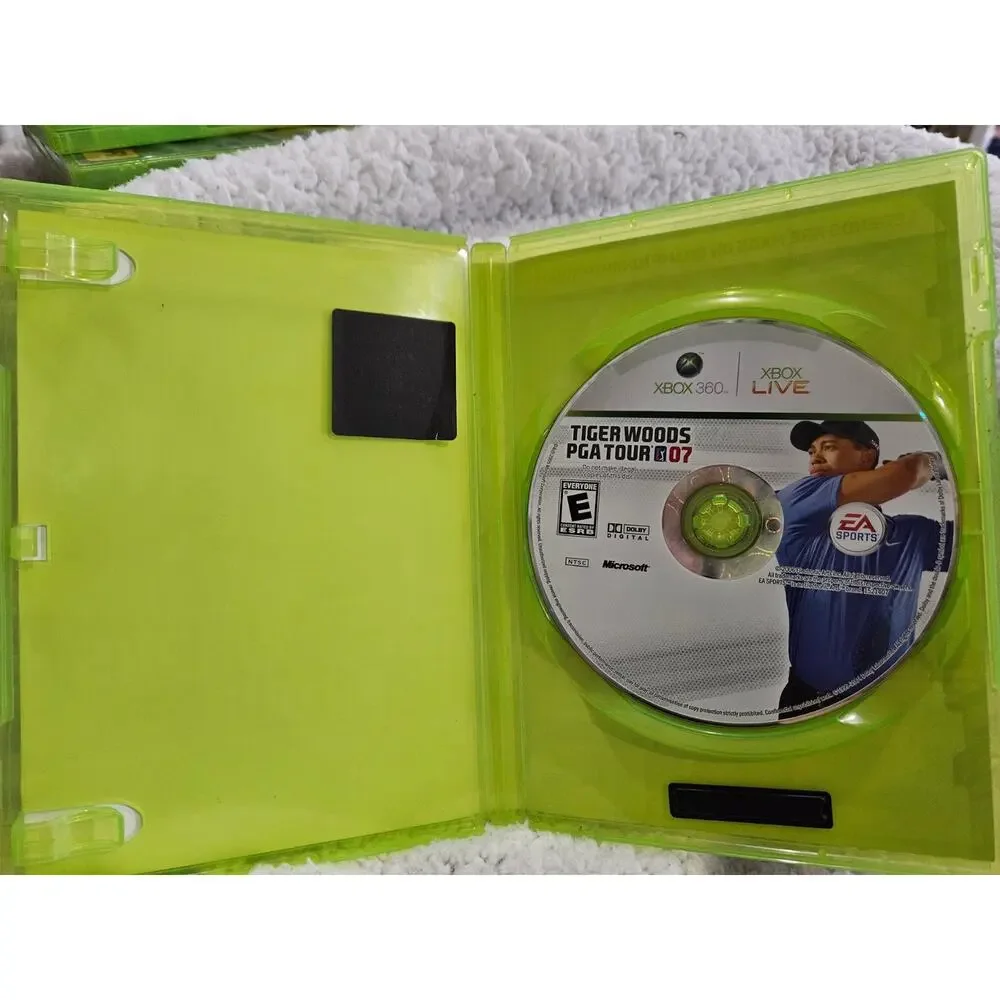 Tiger Woods PGA Tour 07 Golf Microsoft Xbox 360 Video Game EA Sports